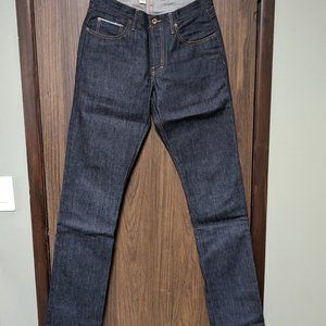 NWOT Taylor Stitch Democratic Jean in Cone Mills '68 Selvedge